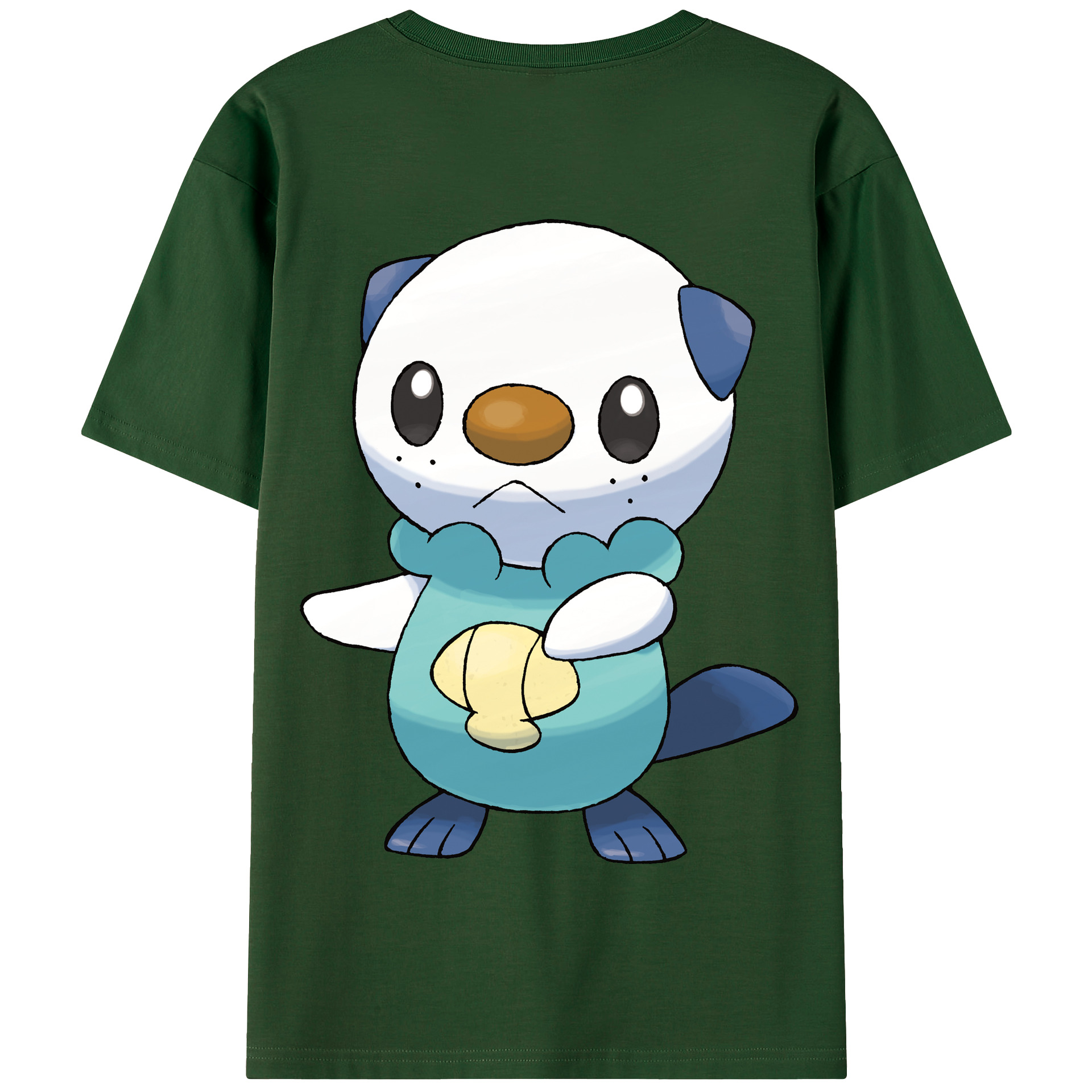 （画像用） ポケットモンスター Pokémon 綿100％半袖Tシャツ（背面プリント）